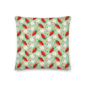 Premium Pillow | Strawberry
