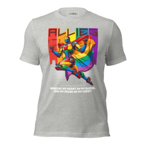 Unisex t-shirt | Allies Robot Love Hero